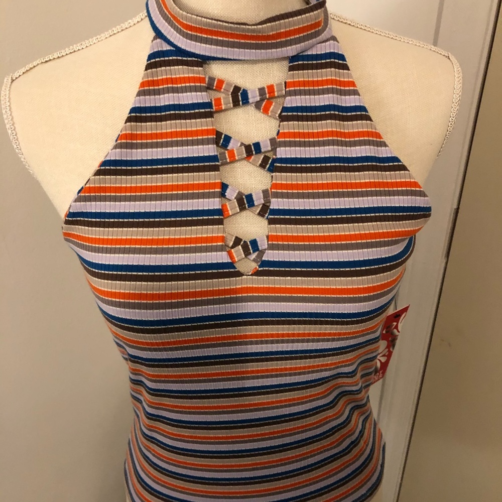 🌻Cute striped top